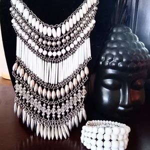 Disorderly Conduct Closet, costume native American style plus vintage  bracelet.